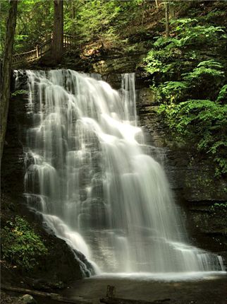 Milford, PA waterfalls