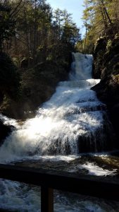 Enjoy a waterfall tour at Dingmans Falls