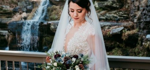 a beautiful bride