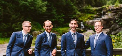 four groomsmen